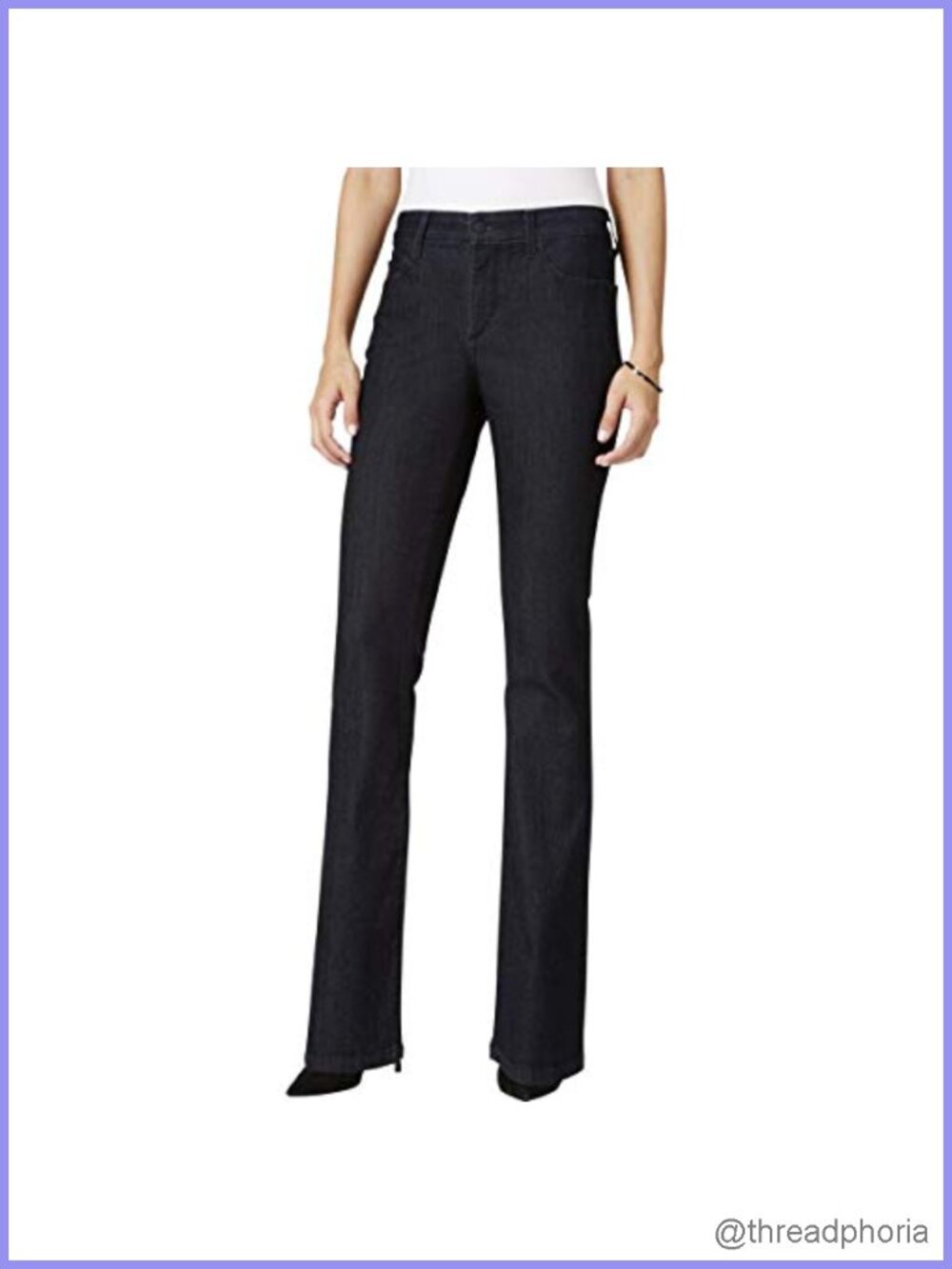NYDJ Billie Mini Bootcut Jeans Lift Tuck Denim